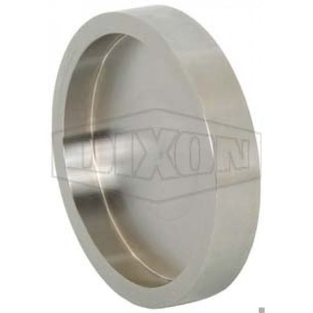 Dixon Solid End Cap, 2-1/2 in, Female I-Line, 304 SS, Domestic 16AI-15I250